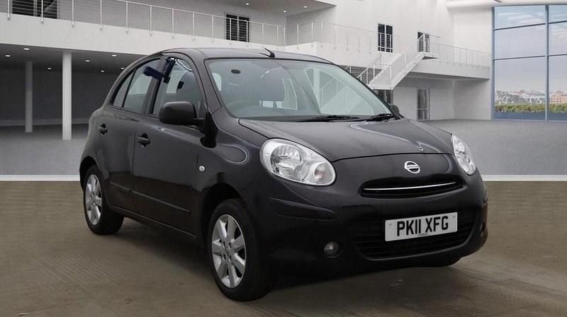 Black Used 2011 Nissan Micra Acenta Hatchback | £6,450 (Fair price) - Image 1/1