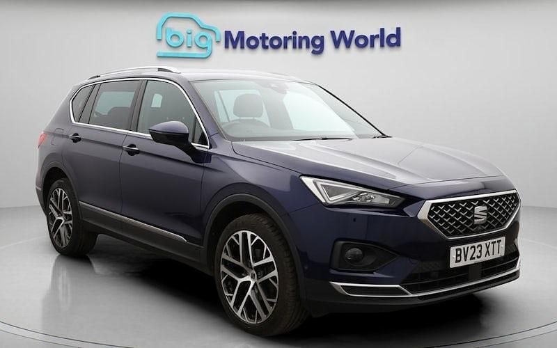 Used Seat Tarraco XCELLENCE Lux 150 HP (110 kW) 2022 Blue SUV