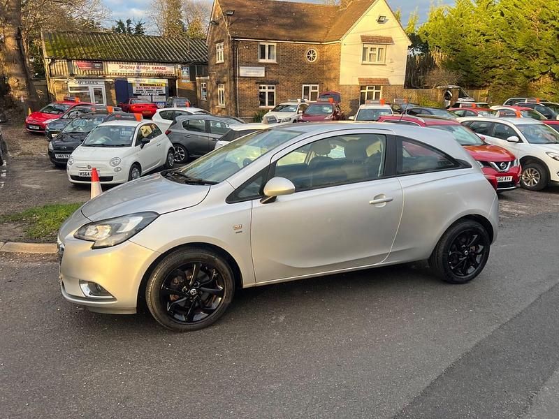 Used Vauxhall Corsa SRi 100 HP (73 kW) 2016 Silver Hatchback