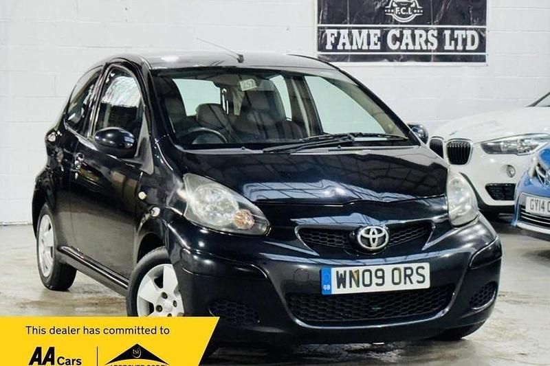 Black Used 2009 Toyota Aygo Hatchback | £1,000 (Fair price) - Image 1/1