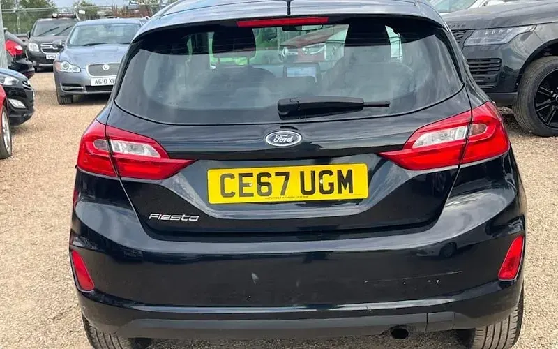 Used Ford Fiesta Zetec 86 HP (63 kW) 2017 Black Hatchback