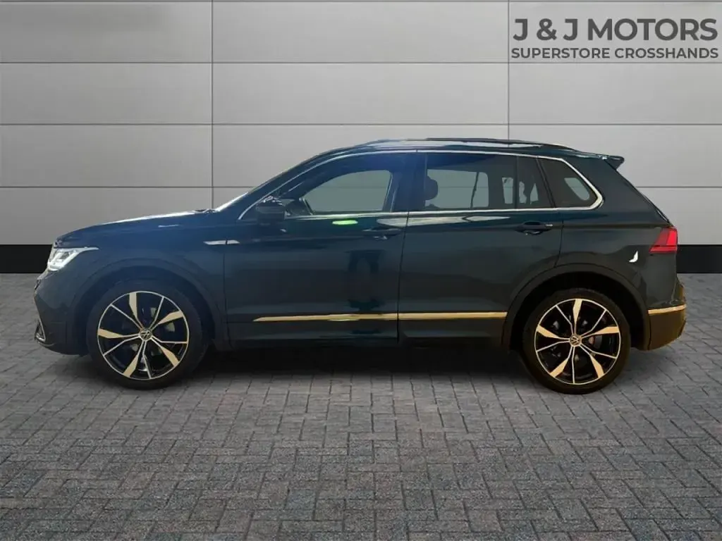 Used VW Tiguan R-line 150 HP (110 kW) 2022 Blue SUV