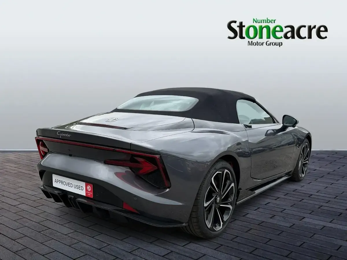 New MG Cyberster 375 kW (510 HP) 2026 Grey Cabriolet