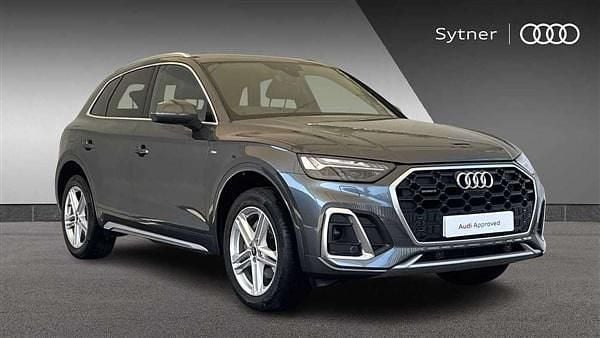Grey Used 2022 Audi Q5 S-Line SUV | £32,500 (Fair price) - Image 1/4