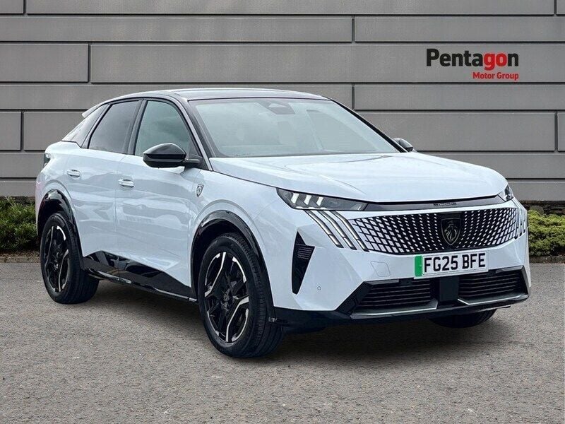 White Used 2025 Peugeot e-3008 GTi SUV | £31,950 - Image 1/3