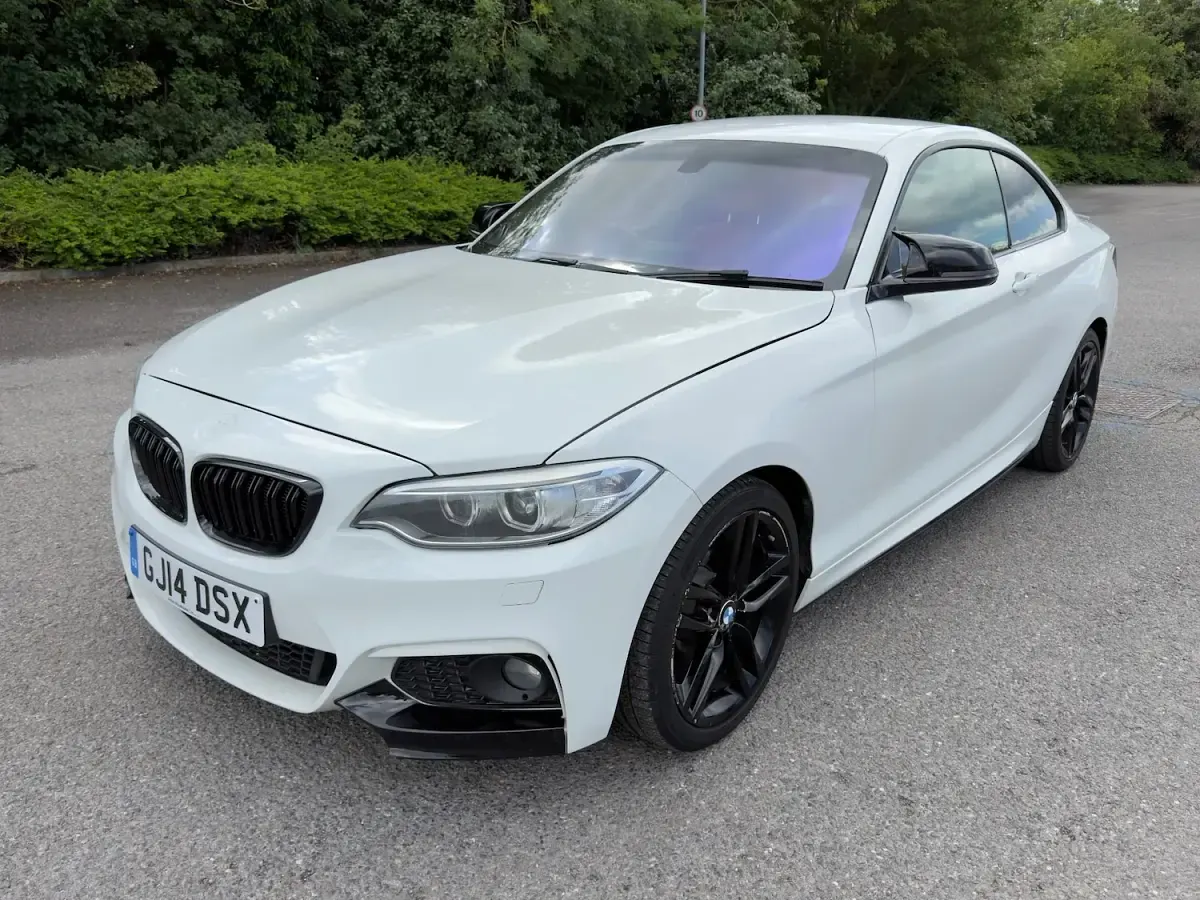 Used BMW 220 M Sport 2014 White Coupe