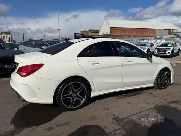 Used Mercedes CLA200 AMG 136 HP (100 kW) 2014 White Sedan