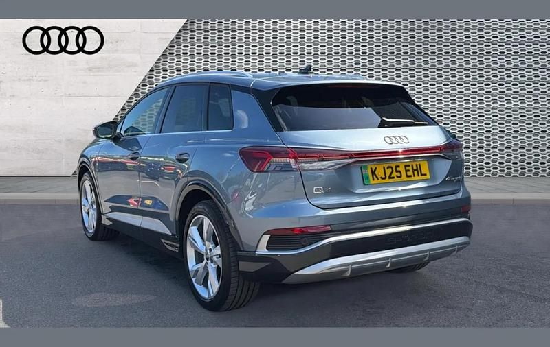 Used Audi Q4 e-tron S-Line 210 kW (286 HP) 2025 Blue SUV