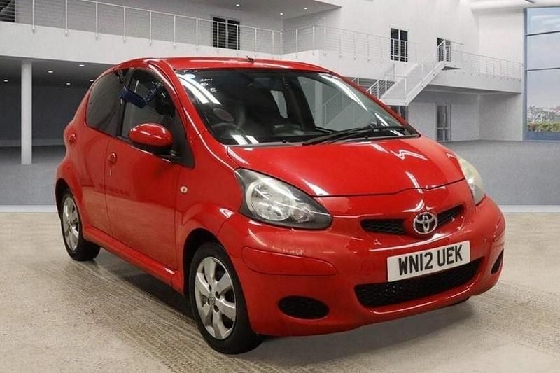Used Toyota Aygo 2012 Red Hatchback