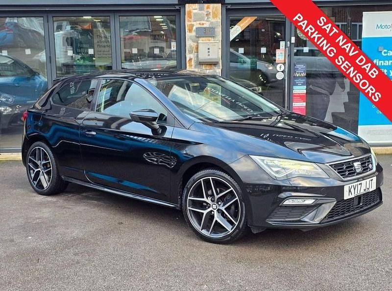 Used Seat Leon FR 125 HP (91 kW) 2017 Black Coupe