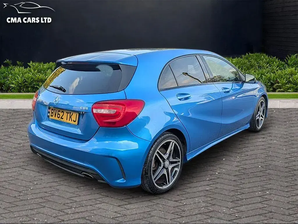 Used Mercedes A200 AMG 2012 Blue Hatchback
