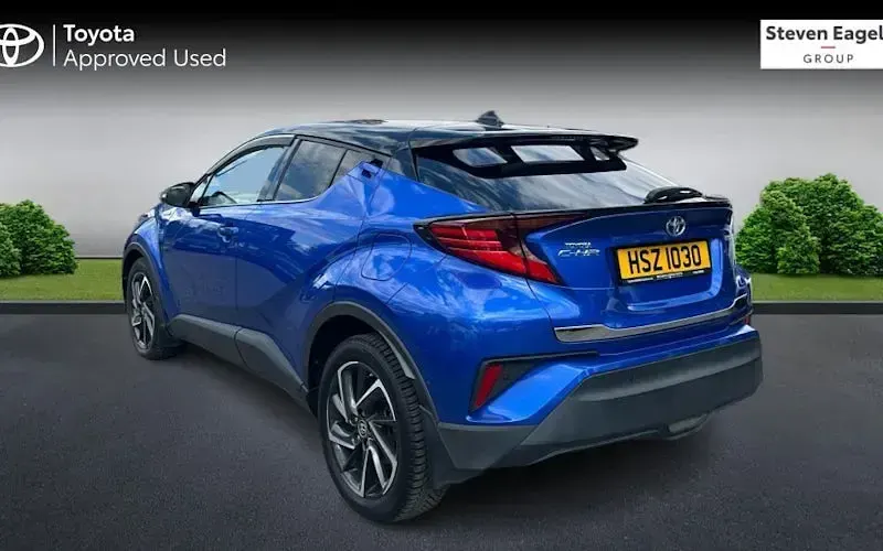 Used Toyota C-HR 122 HP (89 kW) 2020 Blue SUV