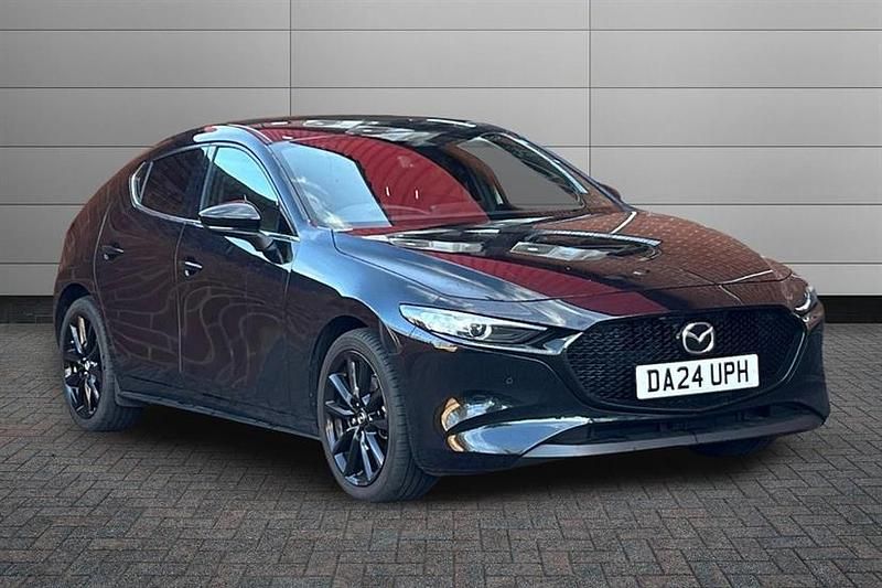 Used Mazda 3 Homura-Line 122 HP (89 kW) 2024 Jet black Hatchback
