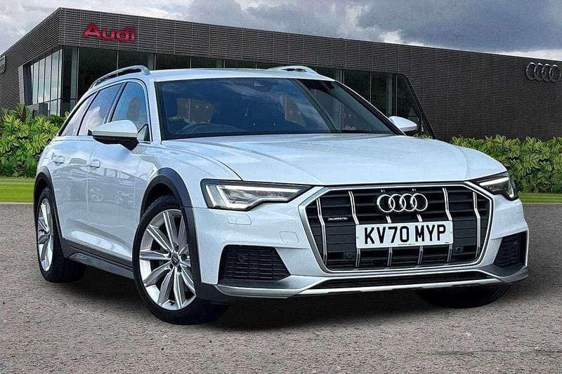 White Used 2020 Audi A6 Allroad Sport Estate | £34,850 (A bit pricey) - Image 1/4