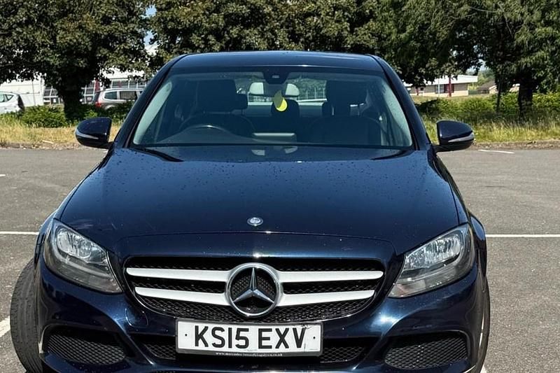 Blue Used 2015 Mercedes C220 Executive Sedan | £7,250 (Good price) - Image 1/1