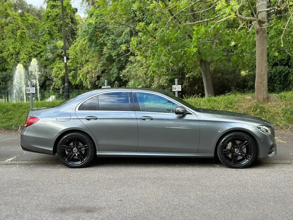 Used Mercedes E350 AMG line 2017 Grey Sedan