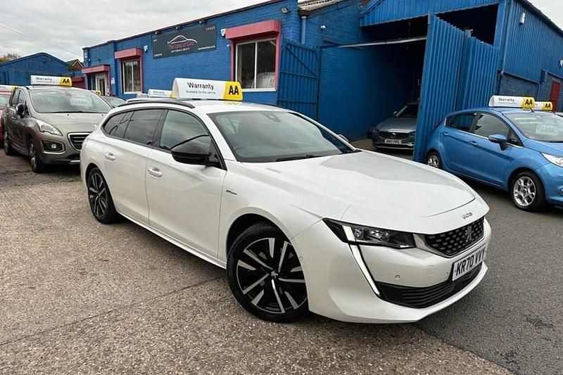 White Used 2020 Peugeot 508 GT Estate | £10,995 (Fair price) - Image 1/1