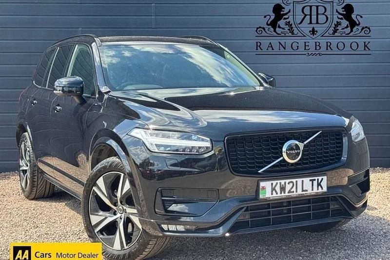 Black Used 2021 Volvo XC90 R-Design SUV | £24,999 (Good price) - Image 1/1