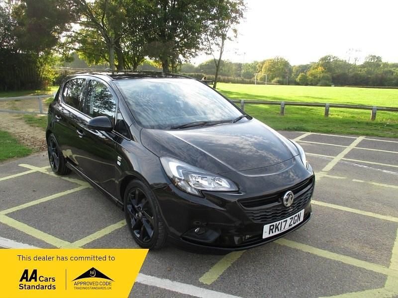 Black Used 2017 Vauxhall Corsa Edition Hatchback | £5,790 (Fair price) - Image 1/3