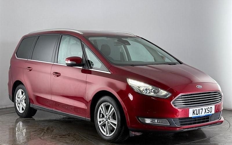 Red Used 2017 Ford Galaxy Titanium MPV | £11,050 (Fair price) - Image 1/3