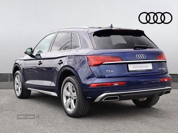 Used Audi Q5 S-Line 299 HP (219 kW) 2022 Blue SUV