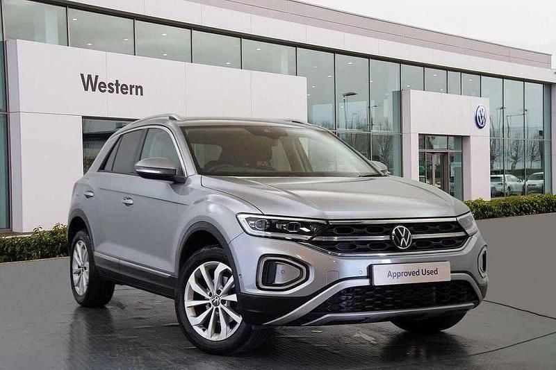 Silver Used 2023 VW T-Roc Style SUV | £22,998 (Fair price) - Image 1/4