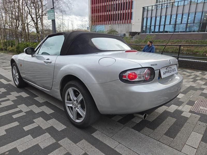Used Mazda MX5 126 HP (92 kW) 2006 Silver Cabriolet