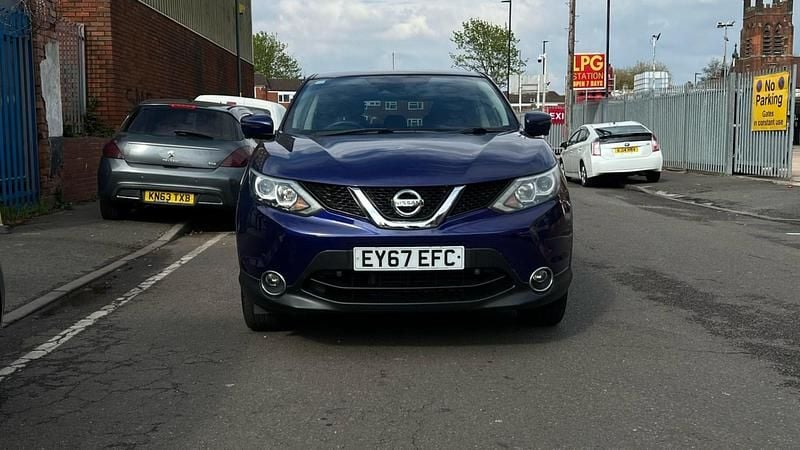 Used Nissan Qashqai N-Connecta 109 HP (80 kW) 2017 Blue SUV