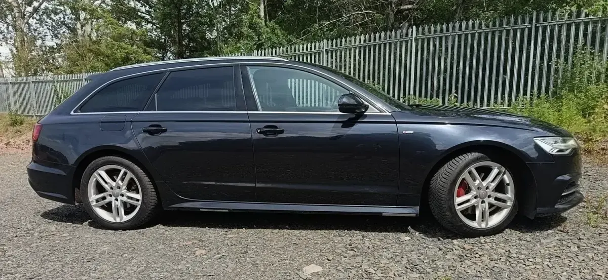 Used Audi A6 S-Line 272 HP (200 kW) 2016 Blue Estate