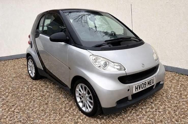 Used Smart ForTwo Coupé Passion 71 HP (52 kW) 2009 Black Coupe