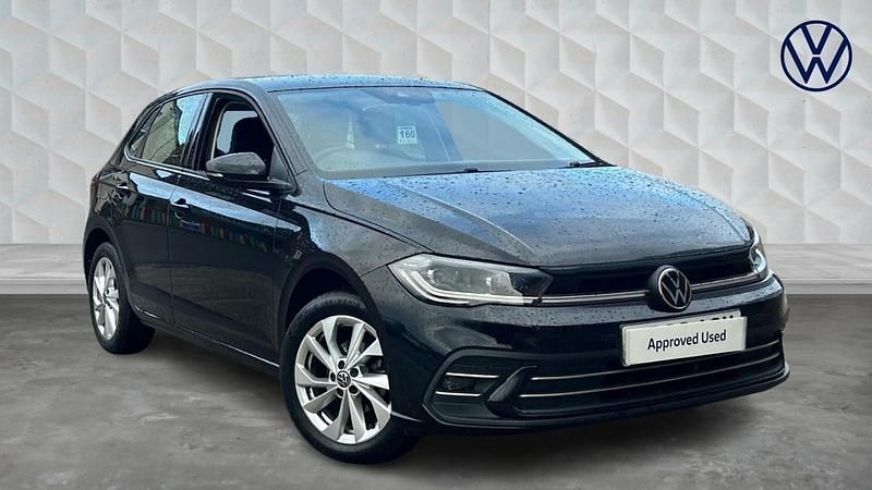 Used VW Polo Style 95 HP (69 kW) 2022 Black Hatchback