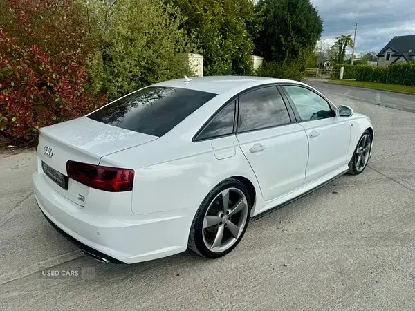 Used Audi A6 Black Edition 190 HP (139 kW) 2016 White Sedan