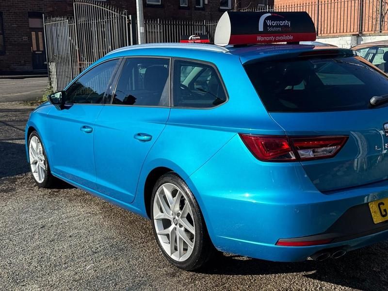 Used Seat Leon FR 2016 Blue Estate