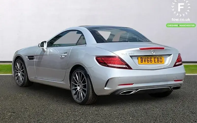 Used Mercedes SLC200 AMG line 184 HP (135 kW) 2018 Cabriolet
