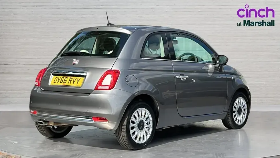 Used Fiat 500 Lounge 69 HP (50 kW) 2016 Grey