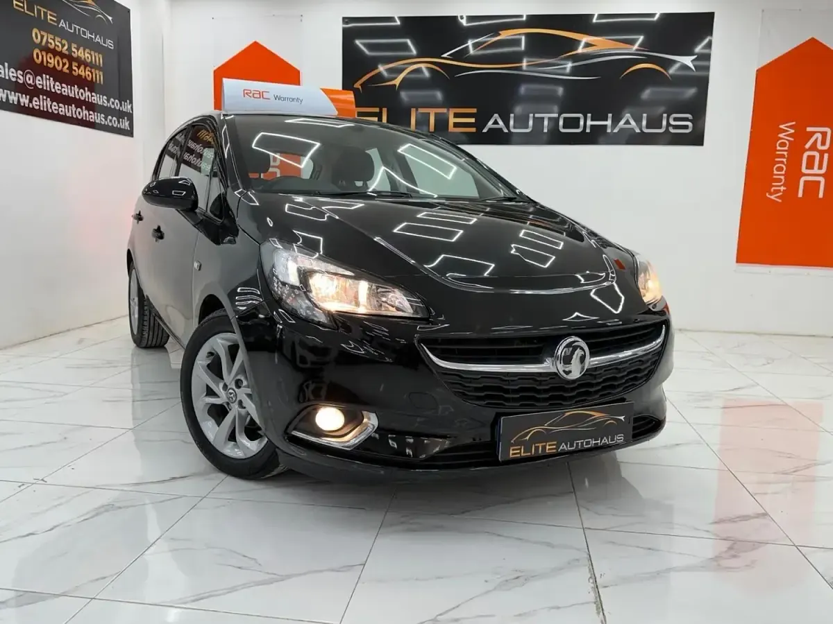 Used Vauxhall Corsa 90 HP (66 kW) 2018 Black Hatchback