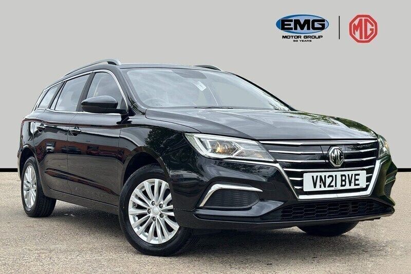 Black Used 2021 MG MG5 EV Exclusive Estate | £10,895 (Good price) - Image 1/3
