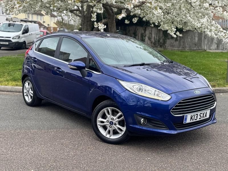 Usado Ford Fiesta Zetec 2016 Azul Citadino