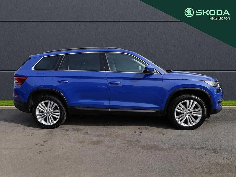 Used Skoda Kodiaq SE L 150 HP (110 kW) 2020 Energy blue SUV
