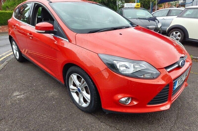 Red Used 2012 Ford Focus Zetec Hatchback | £4,395 (Fair price) - Image 1/1