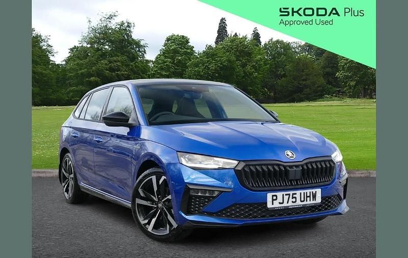Blue Used 2025 Skoda Scala Monte Carlo Hatchback | £23,995 (Expensive) - Image 1/4