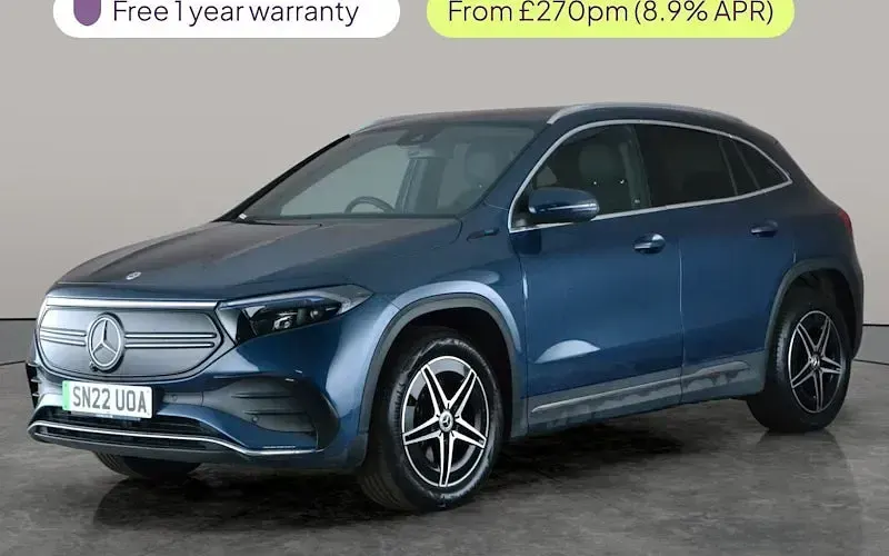 Used Mercedes EQA250 AMG line 139 kW (190 HP) 2022 SUV