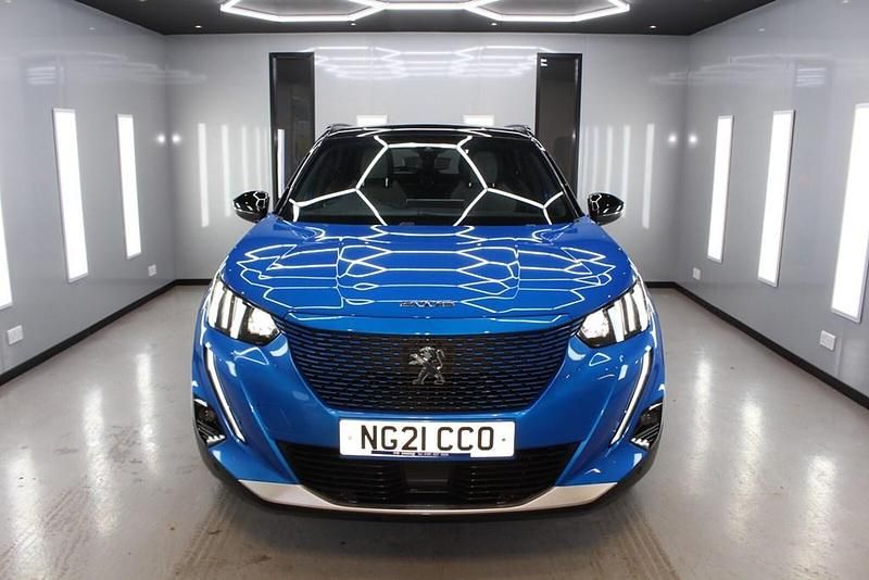 Used Peugeot 2008 Premium 100 kW (136 HP) 2021 Blue SUV