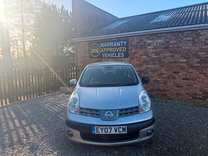 Used Nissan Note SE 110 HP (80 kW) 2007 Silver Hatchback