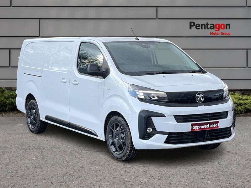 White New 2024 Vauxhall Vivaro Van | £31,672 - Image 1/4