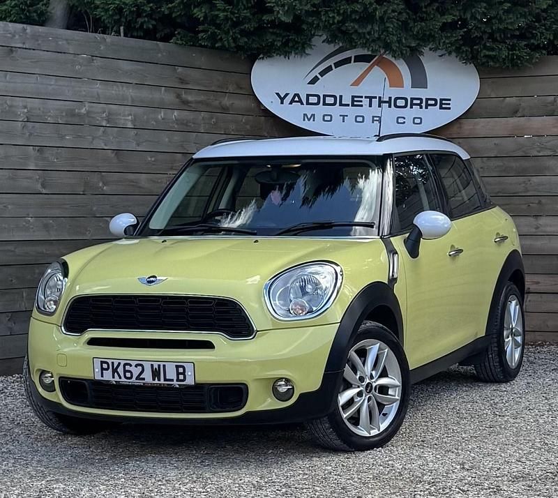 Yellow Used 2012 Mini Cooper SD Countryman SUV | £3,995 (Fair price) - Image 1/4