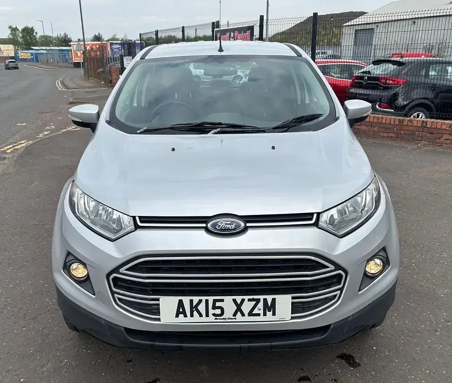 Used Ford Ecosport Zetec 112 HP (82 kW) 2015 Silver SUV