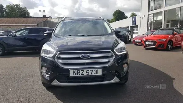 Used Ford Kuga Titanium 150 HP (110 kW) 2018 Black SUV