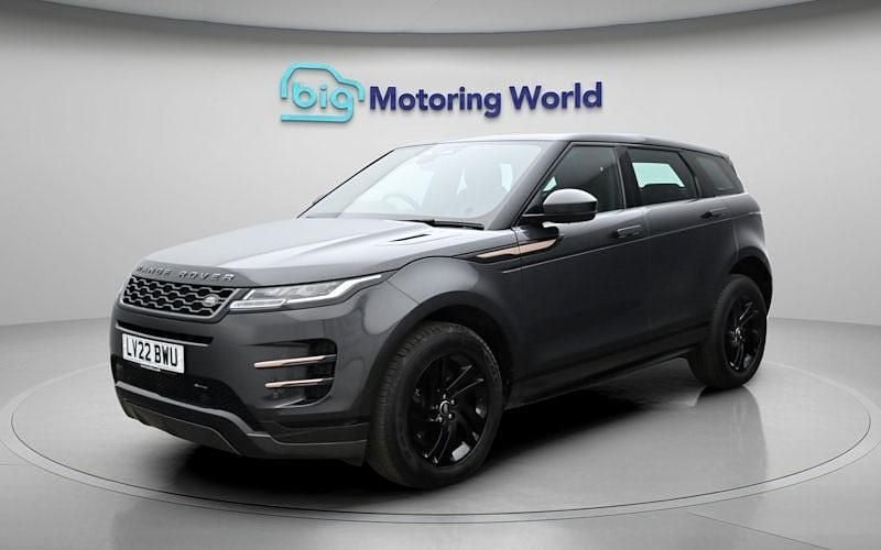 Begagnad Land Rover Range Rover evoque R-Dynamic 166 HK (122 kW) 2022 Grå SUV