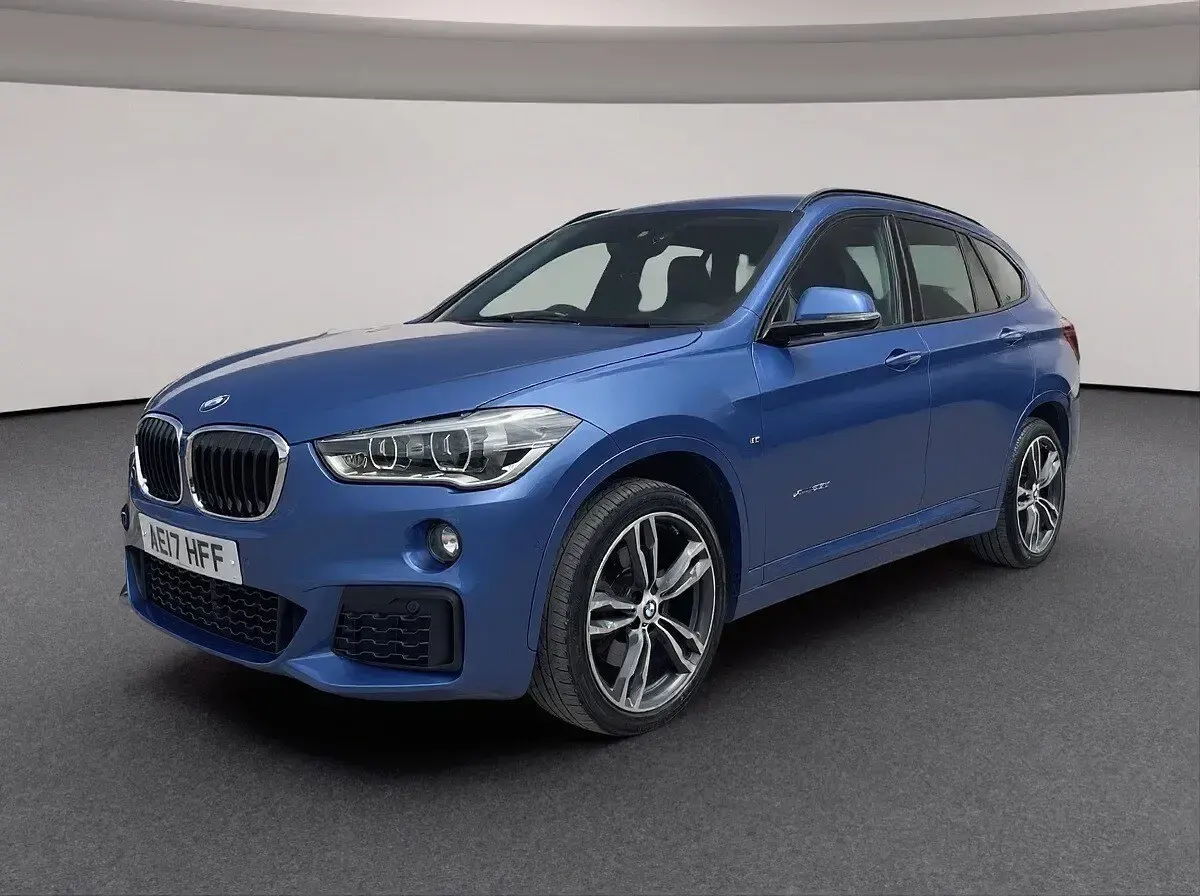 Used BMW X1 M Sport 231 HP (169 kW) 2017 Blue SUV